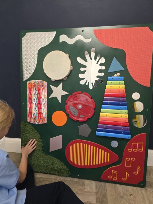 Tactile and Musical Wall Panel