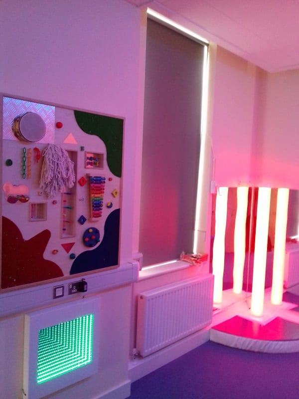 sensory wall graphics including both the infinity path... Slim Infinity Panel - Sense Sensory