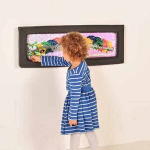 Caterpillar Sequin Panel - 840 x 300mm