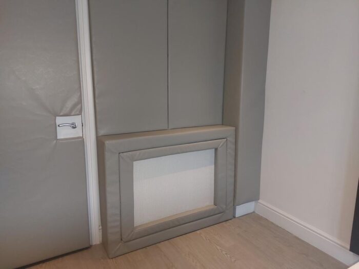 Padded radiator cover for special needs