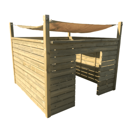 Sensory garden sail sun shade centre