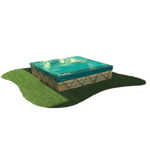 Sandpit with Cover