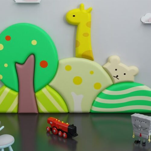 Forest Wall Art Padding - 8 Piece Set