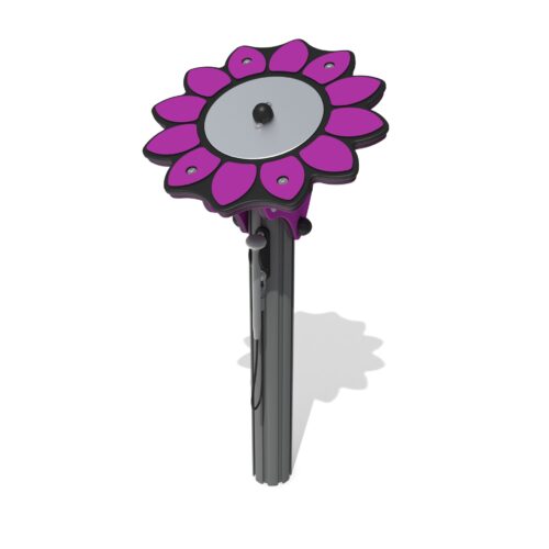 Cymbal Flower with Post