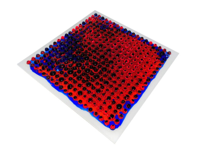 Set of 6 Tactile Liquid Floor Tiles - Image 2
