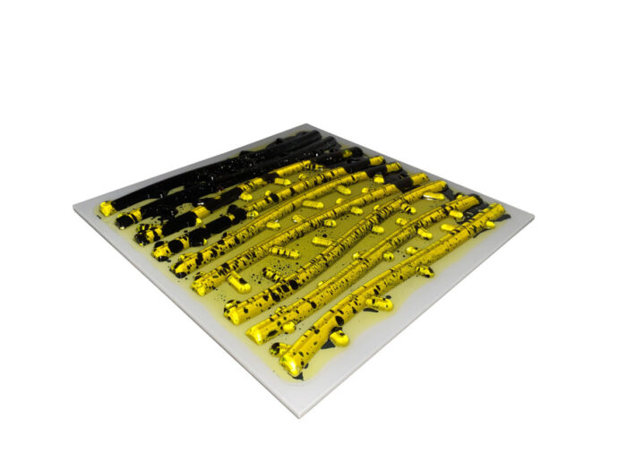 Set of 6 Tactile Liquid Floor Tiles - Image 3