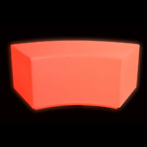 LED Curved Bench Seat