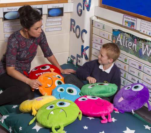 Monster Emotion Cushions